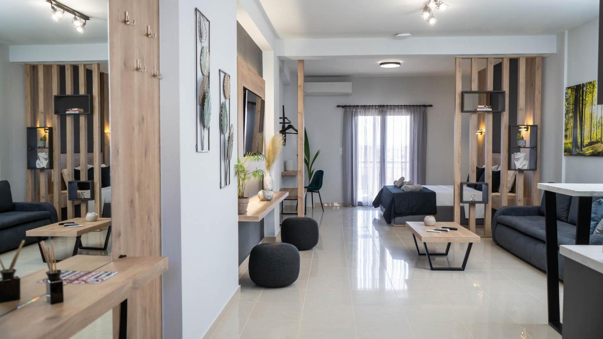 Alba Suite Apartment Калампака Экстерьер фото